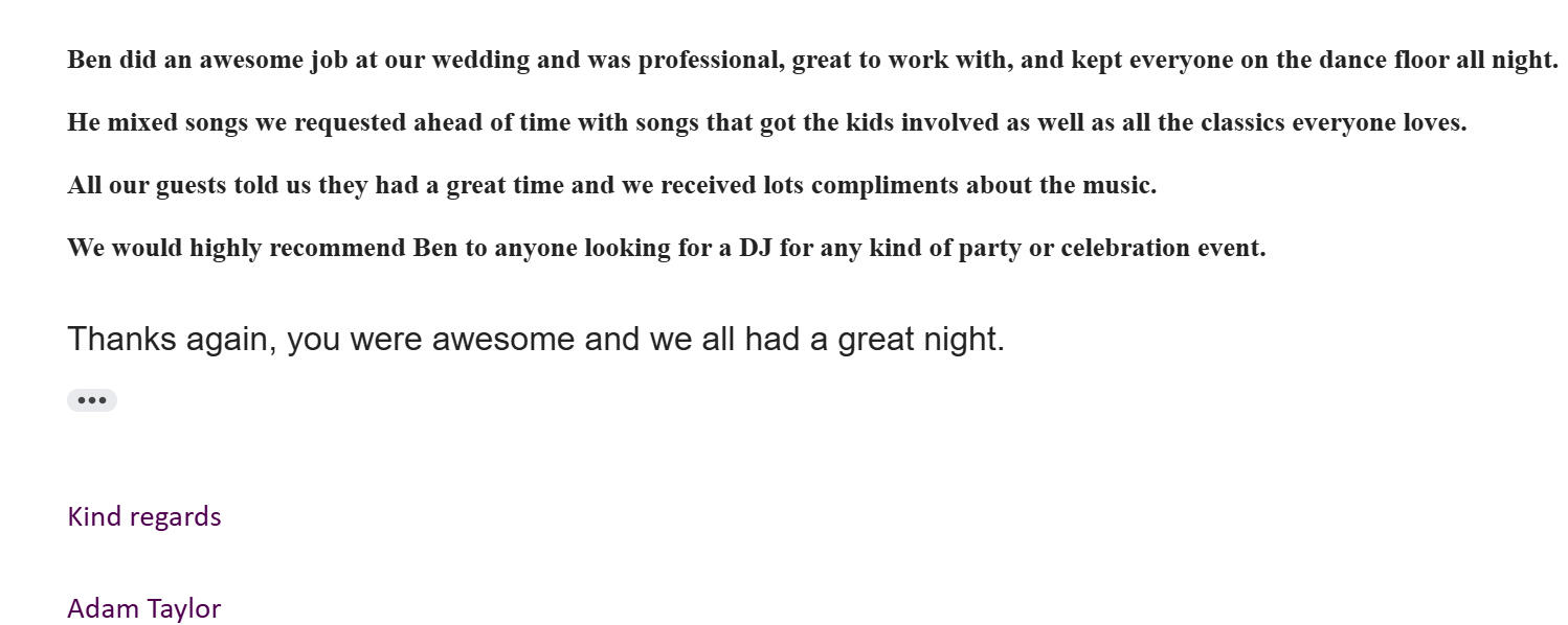 Mr & Mrs Taylor Wedding Mr & Mrs Taylor Wedding